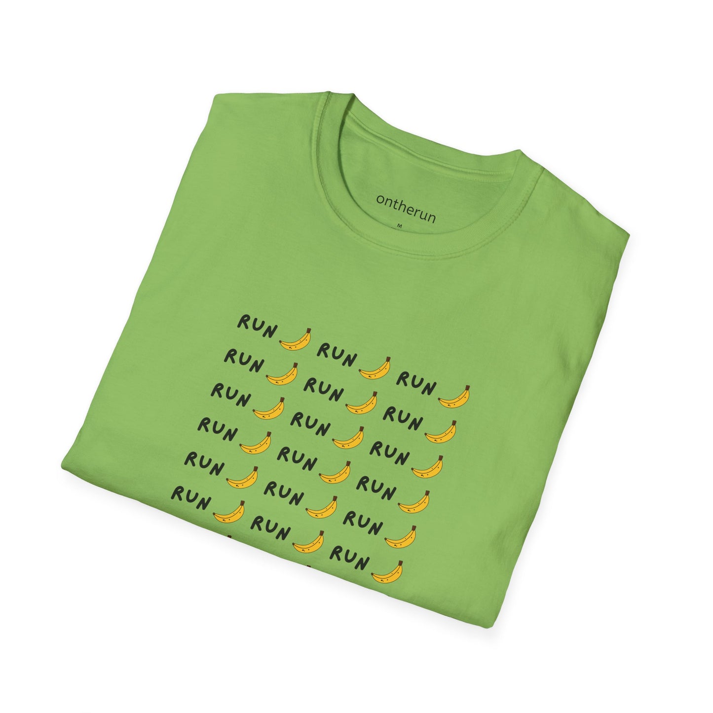 Run Banana Unisex Softstyle T-Shirt / Running T-Shirt