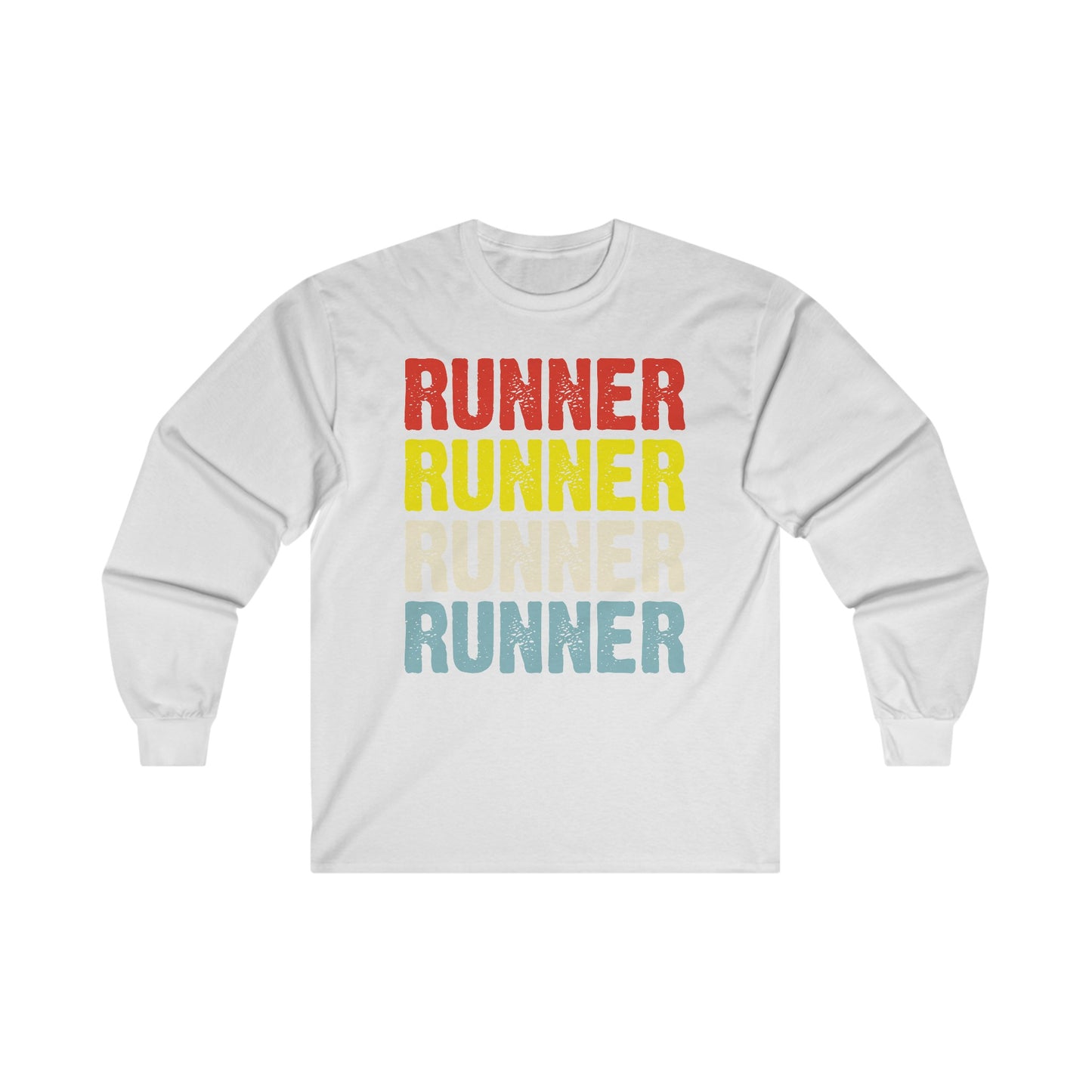 Runner Runner Unisex Ultra Cotton Long Sleeve Tee / Long Sleeve Running Tee