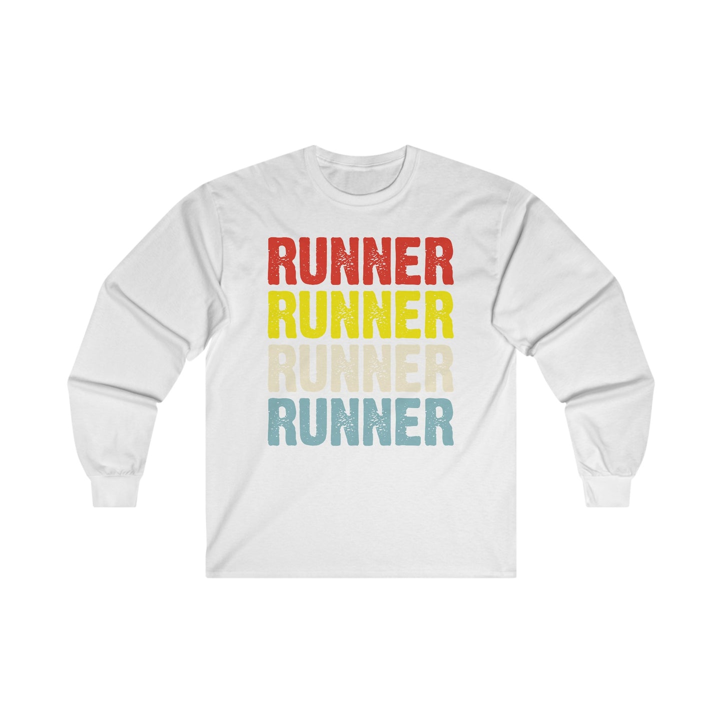 Runner Runner Unisex Ultra Cotton Long Sleeve Tee / Long Sleeve Running Tee