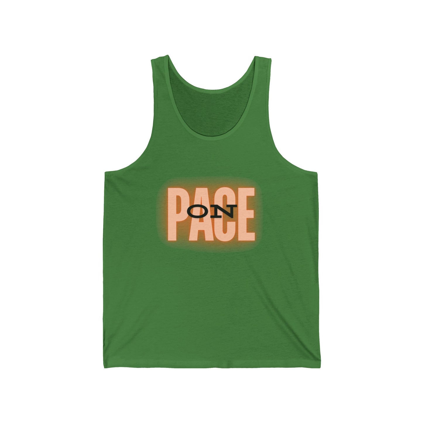 On Pace Unisex Jersey Tank / Unisex Running Tank