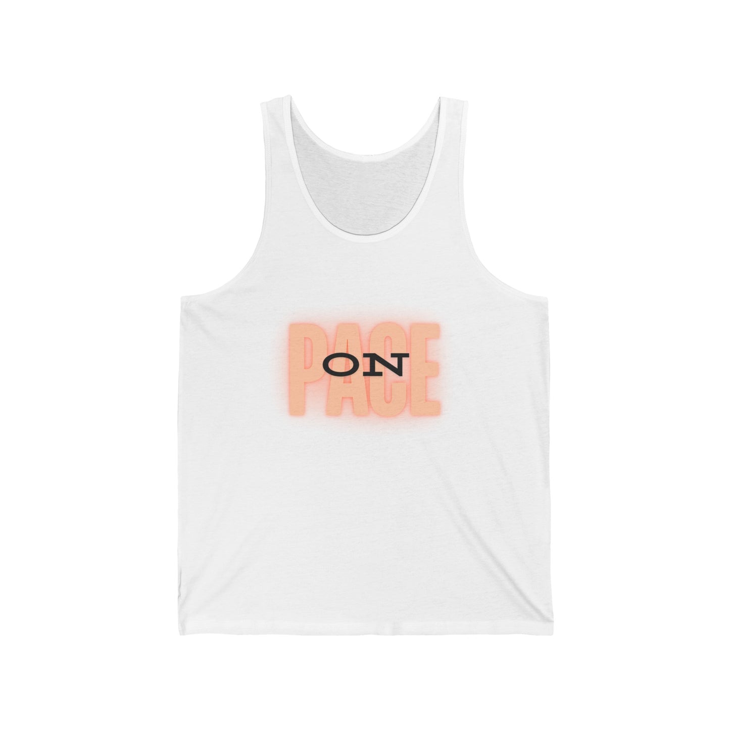 On Pace Unisex Jersey Tank / Unisex Running Tank