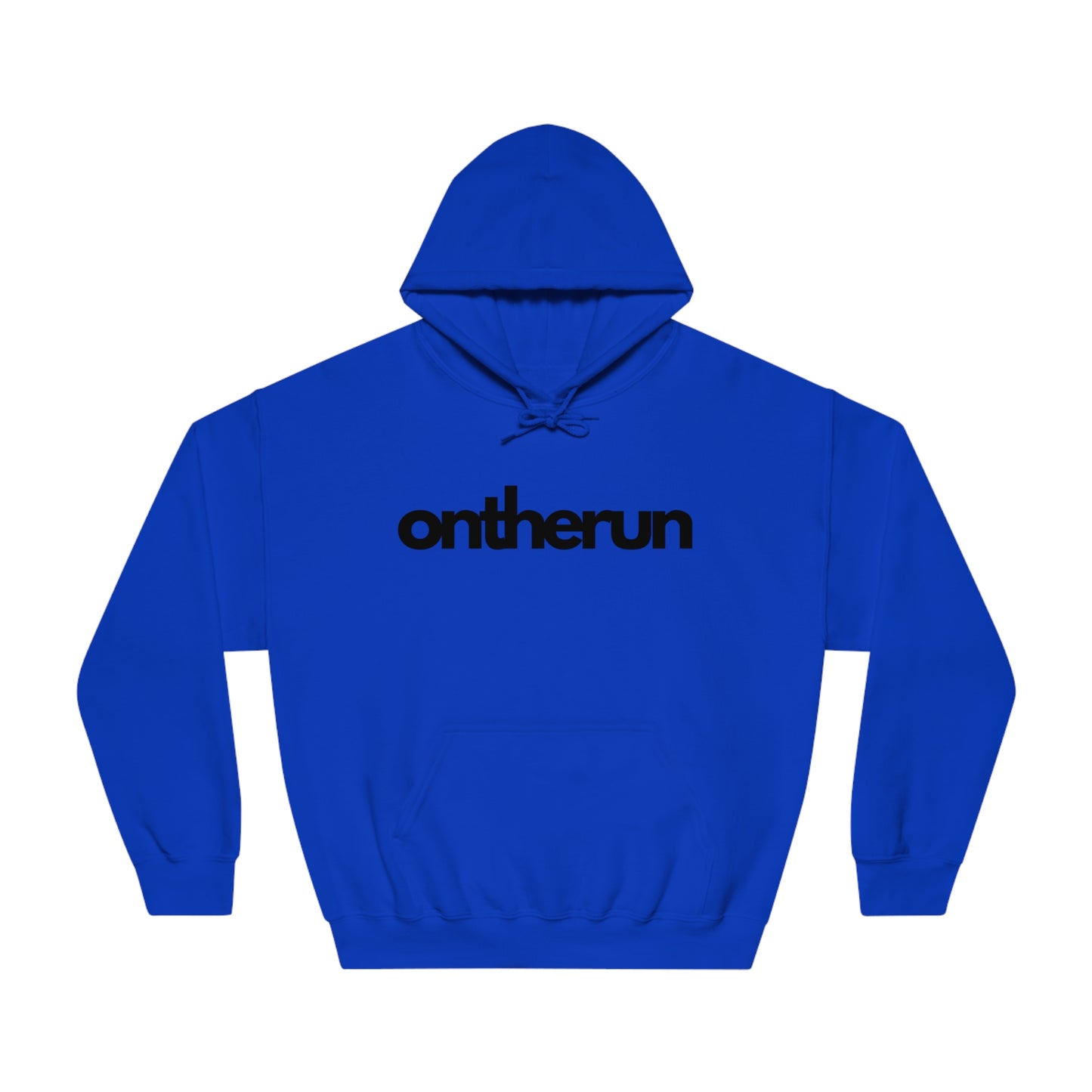 ontherun Unisex DryBlend Hooded Sweatshirt