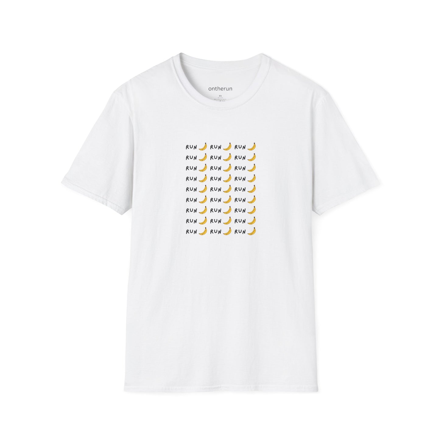 Run Banana Unisex Softstyle T-Shirt / Running T-Shirt