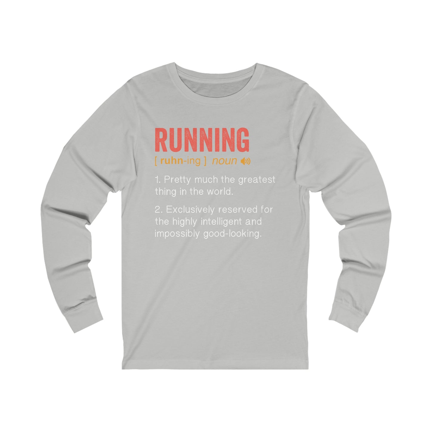 Running Definition Long Sleeve T-Shirt / Running Long Sleeve T-Shirt