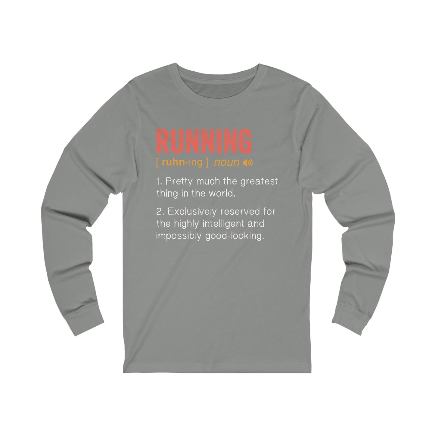 Running Definition Long Sleeve T-Shirt / Running Long Sleeve T-Shirt