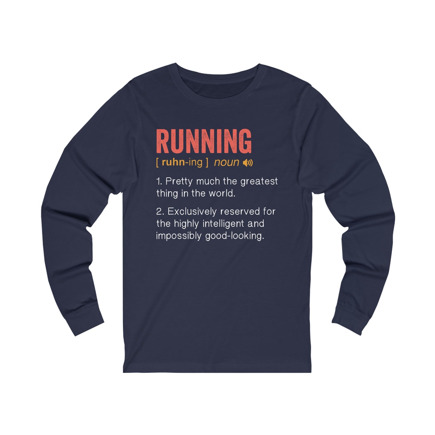 Running Definition Long Sleeve T-Shirt / Running Long Sleeve T-Shirt