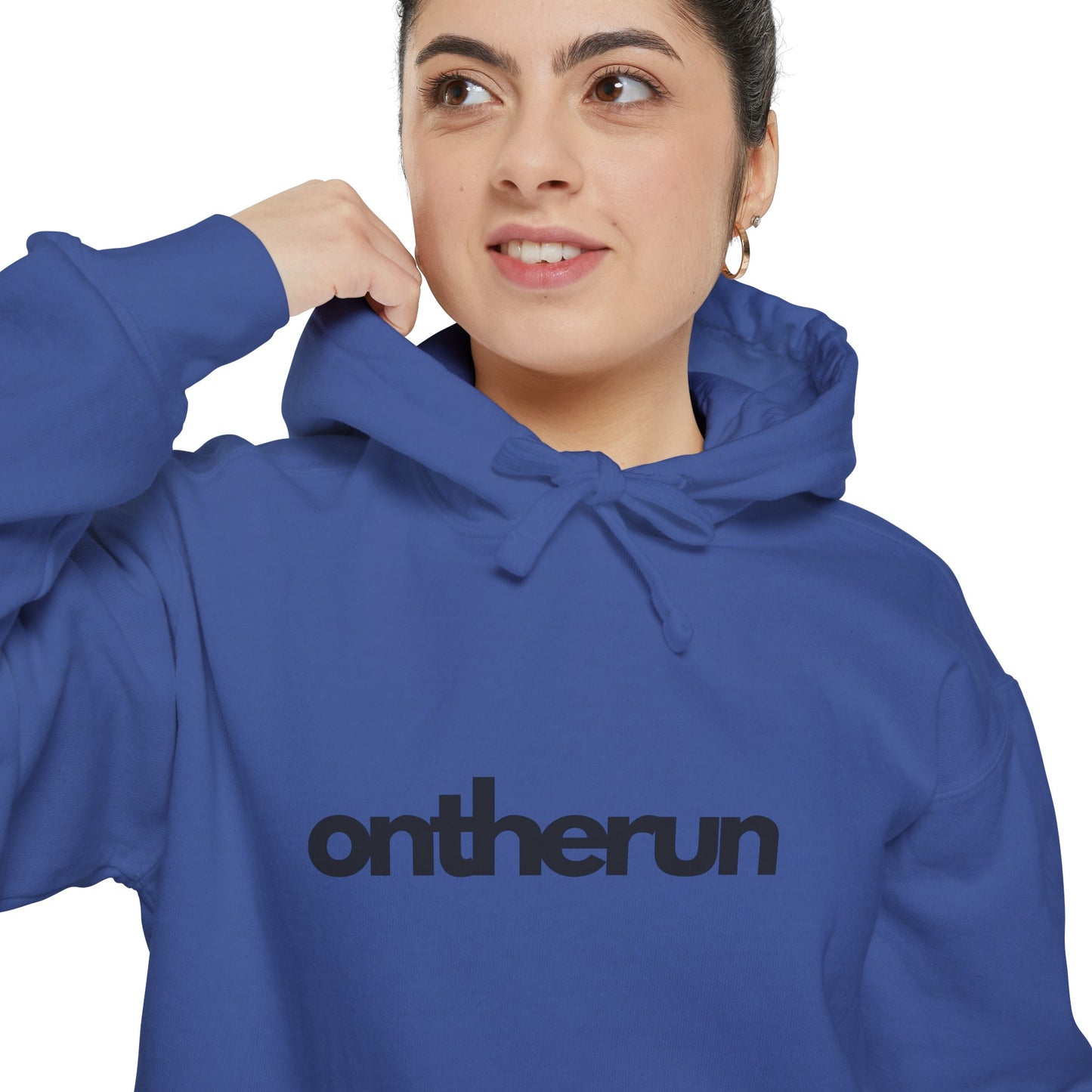 Done Unisex Garment-Dyed Hoodie / Running Hoodie