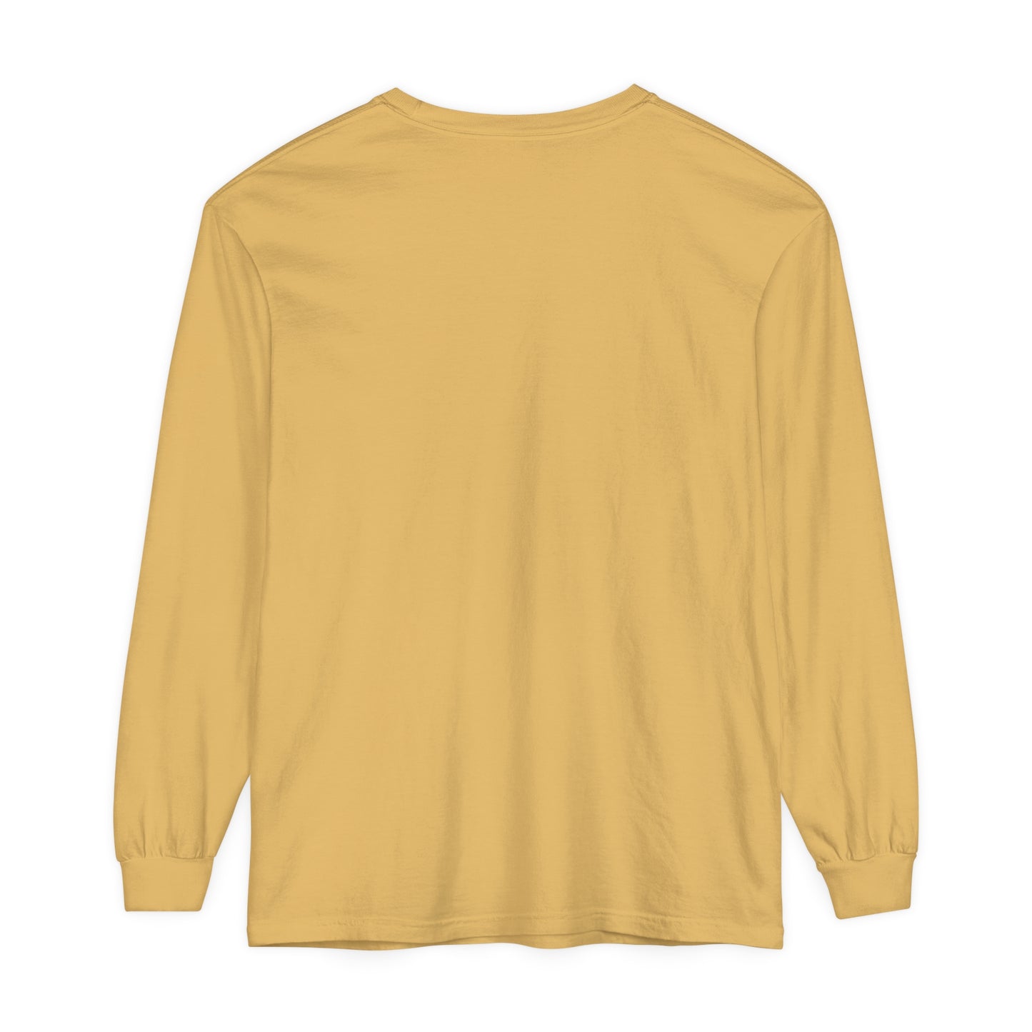 Done Unisex Garment-Dyed Long Sleeve T-Shirt / Running Long Sleeve T-Shirt
