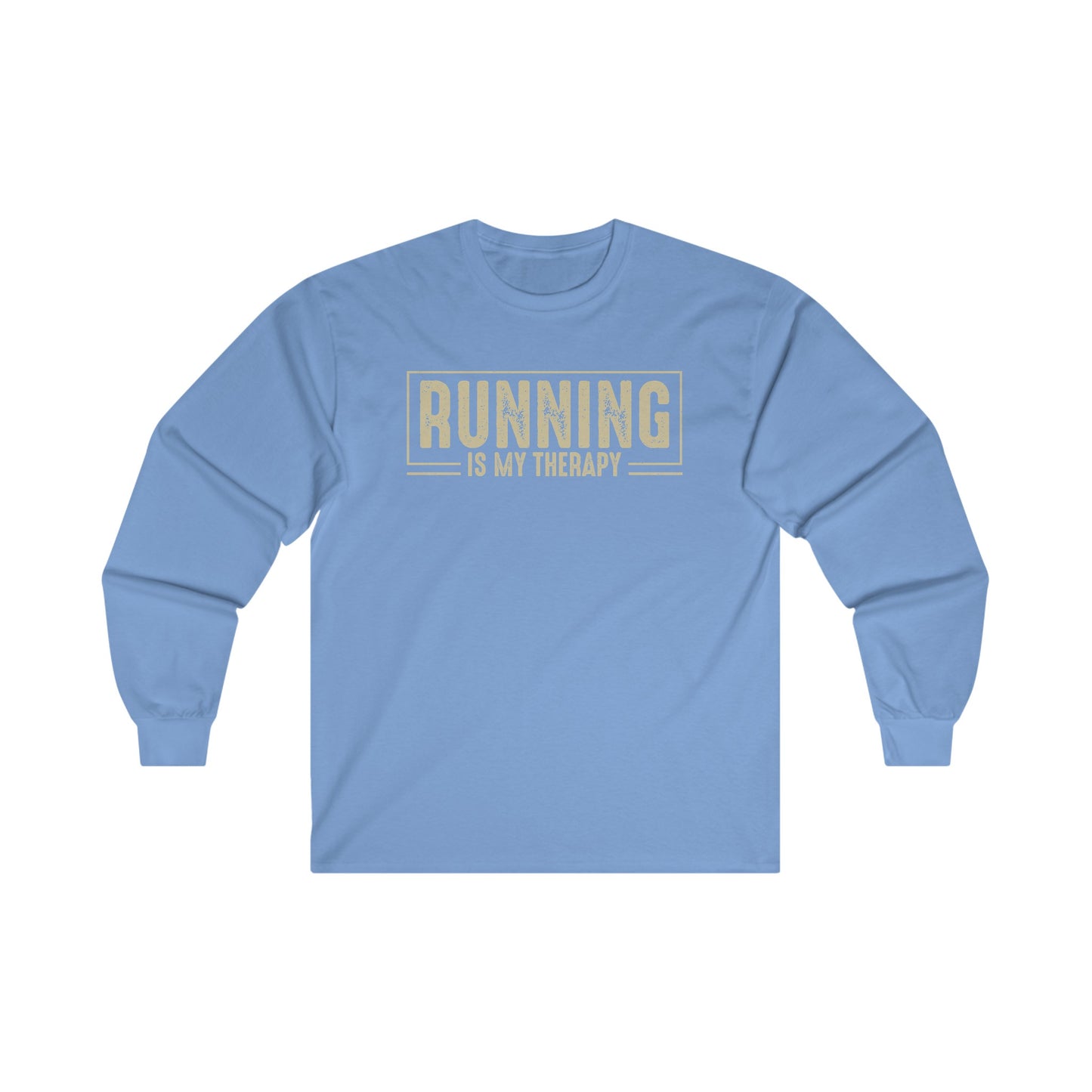 Running is My Therapy Long Sleeve T-Shirt / Running Long Sleeve T-Shirt