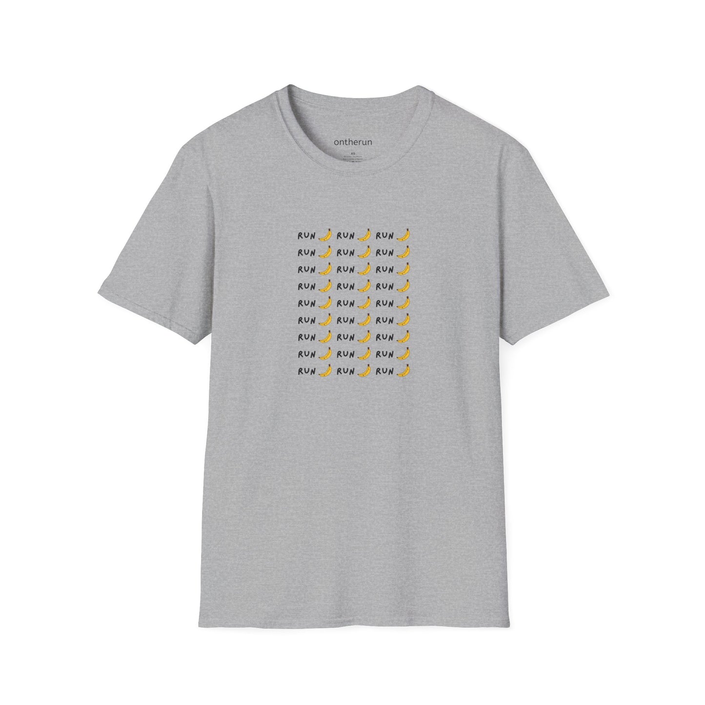 Run Banana Unisex Softstyle T-Shirt / Running T-Shirt