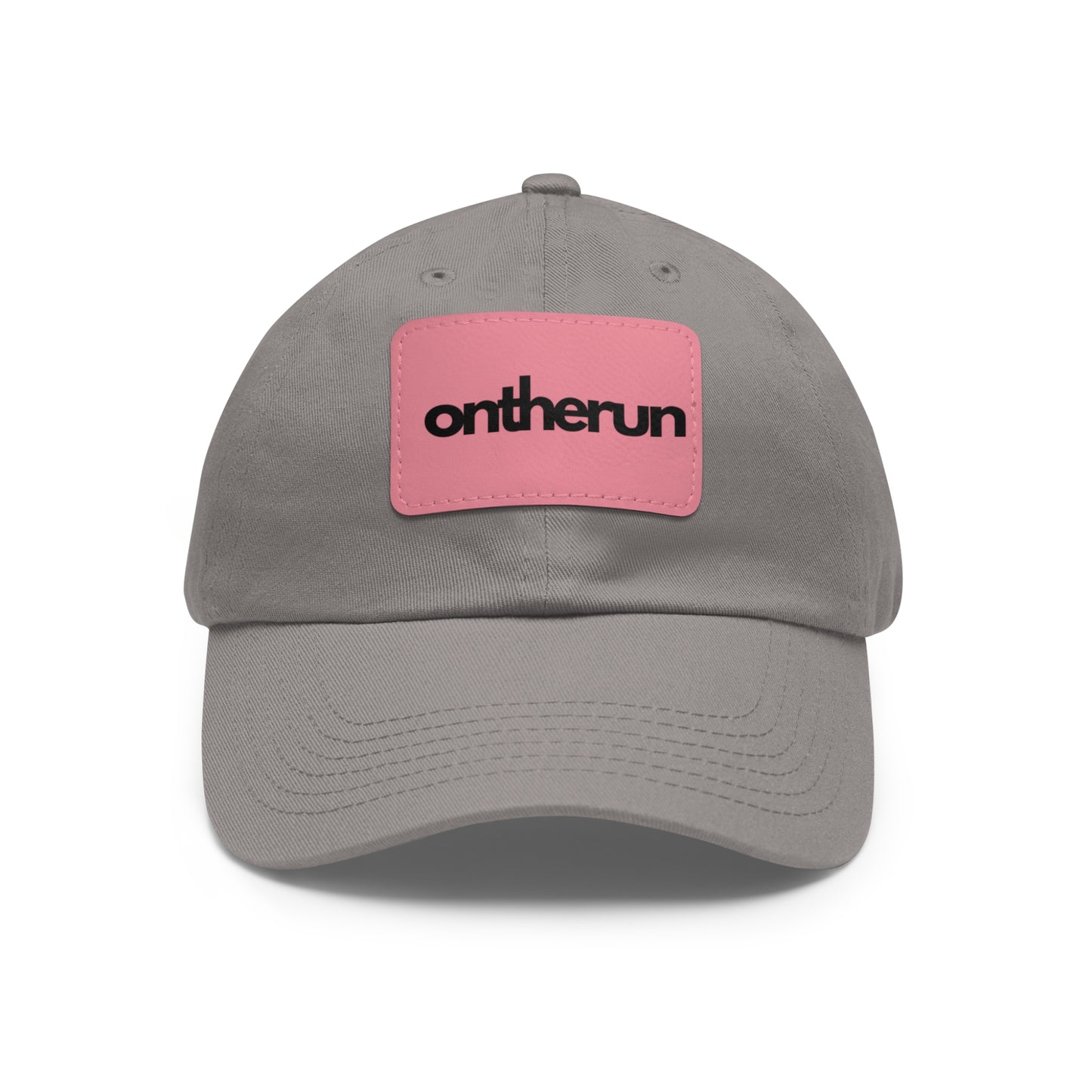 ontherun Hat with Leather Patch (Rectangle) / ontherun Hat