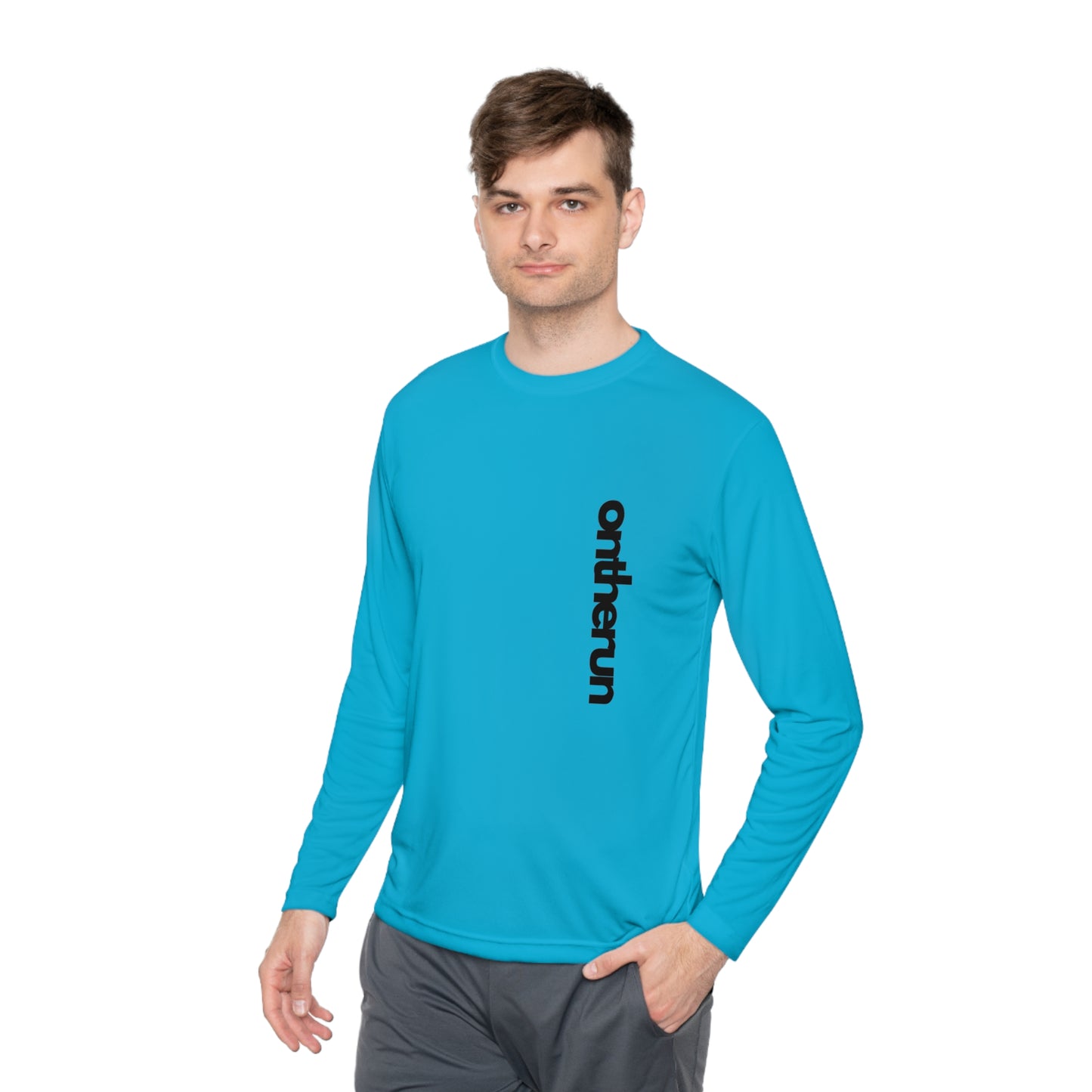 ontherun Unisex Lightweight Long Sleeve Tee / ontherun Moisture Wicking Long Sleeve Tee