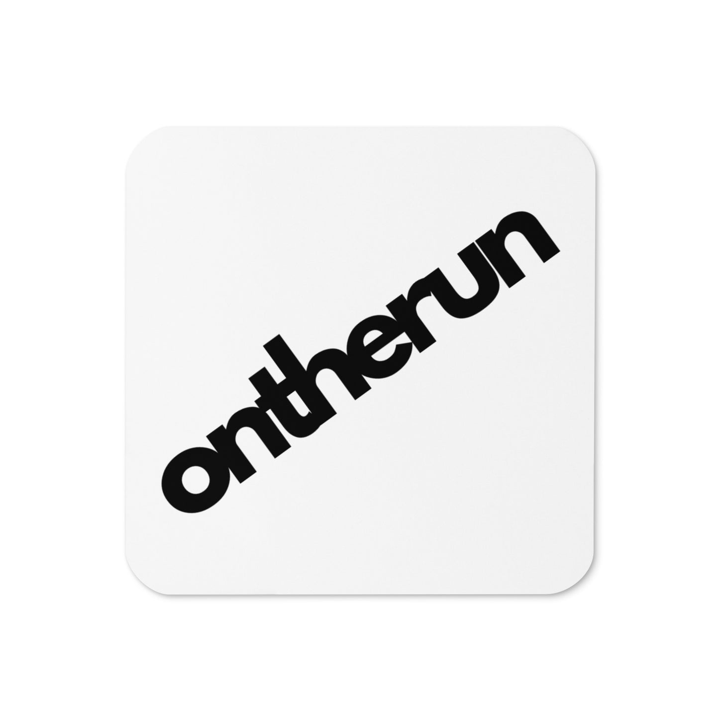 ontherun Cork-back coaster