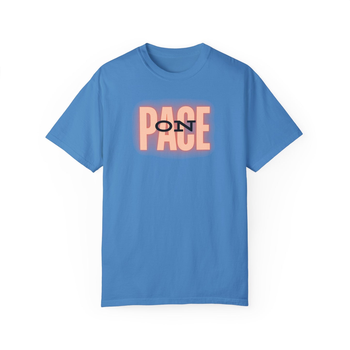 On Pace Unisex Garment-Dyed T-Shirt / Running T-Shirt