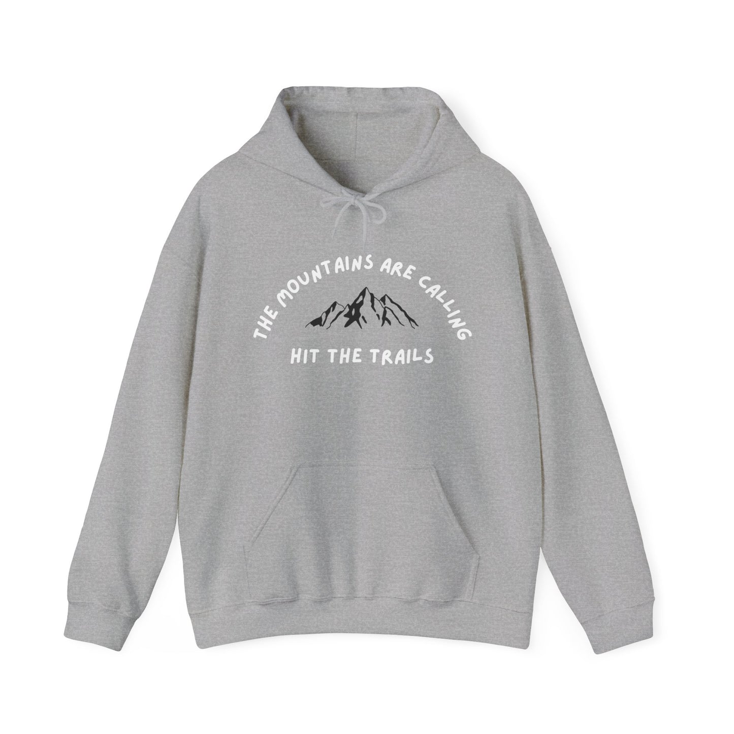 Hit the Trails Unisex Heavy Blend Hooded Sweatshirt / Trail Running Hoodie