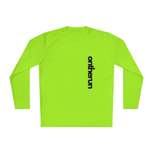 ontherun Unisex Lightweight Long Sleeve Tee / ontherun Moisture Wicking Long Sleeve Tee