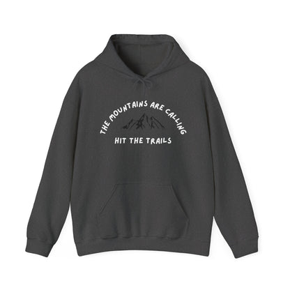 Hit the Trails Unisex Heavy Blend Hooded Sweatshirt / Trail Running Hoodie