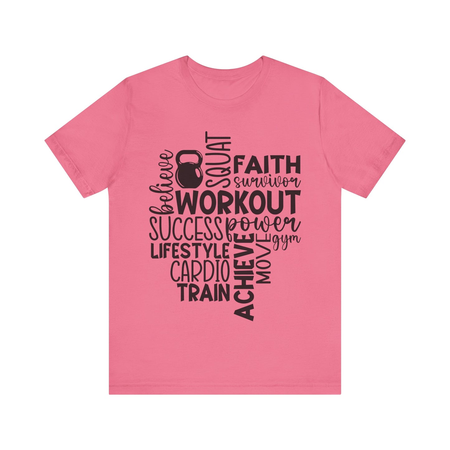 Workout Unisex Jersey Short Sleeve Tee / ontherun T-Shirt