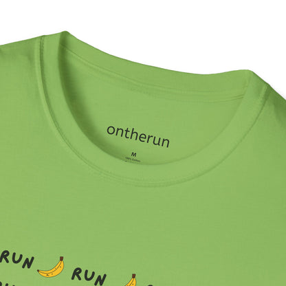 Run Banana Unisex Softstyle T-Shirt / Running T-Shirt