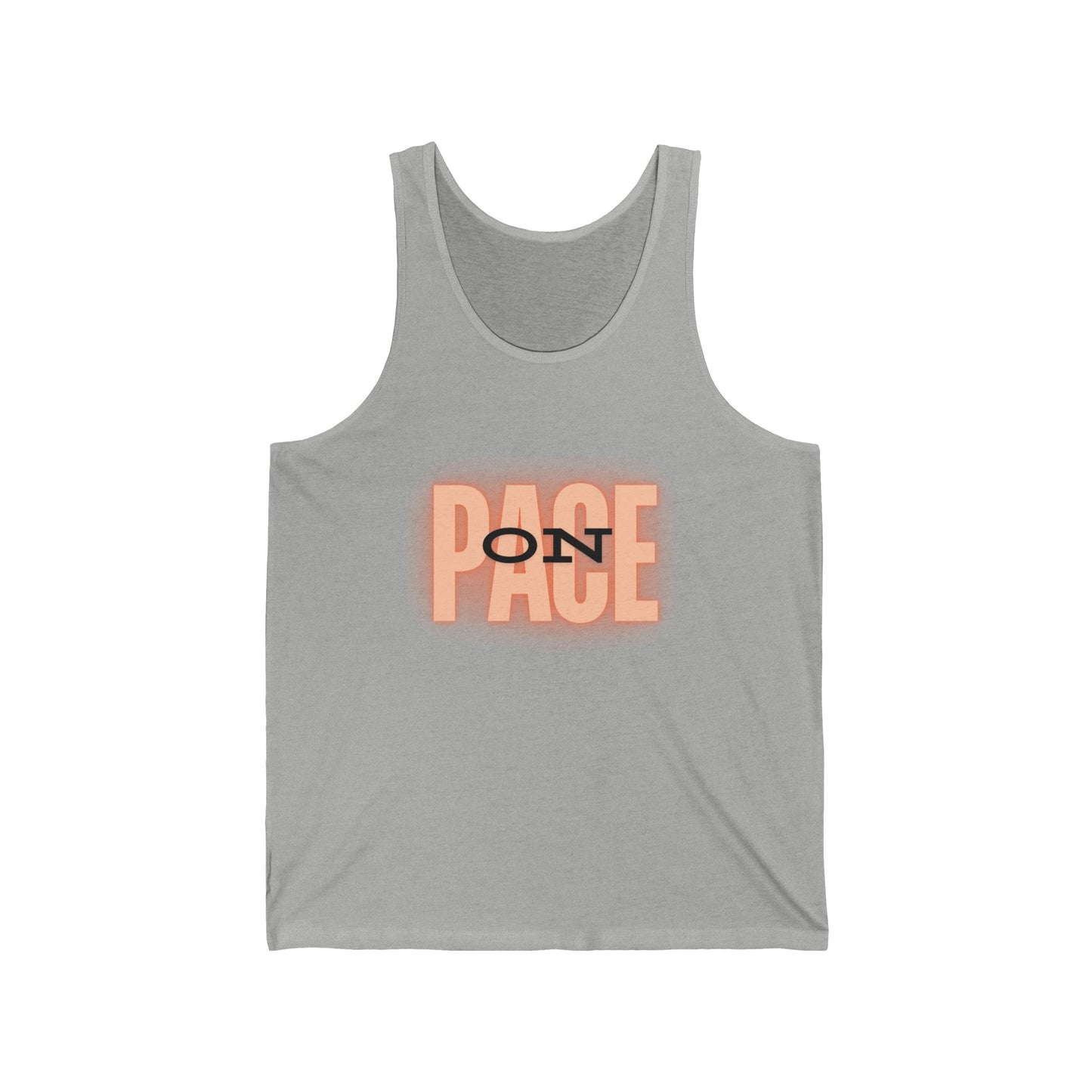 On Pace Unisex Jersey Tank / Unisex Running Tank