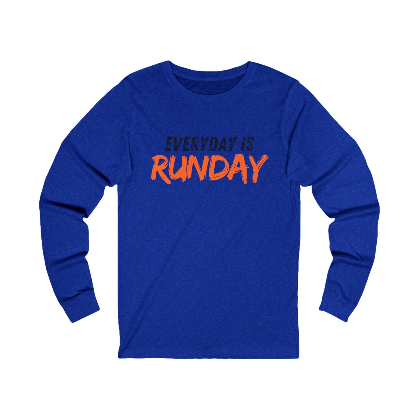 Every Day is Runday Unisex Jersey Long Sleeve Tee / Running Long Sleeve T-Shirt