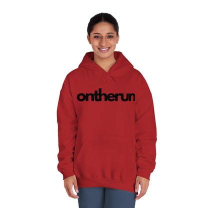 ontherun Unisex DryBlend Hooded Sweatshirt