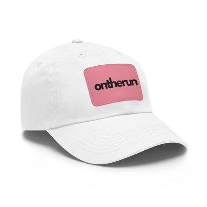 ontherun Hat with Leather Patch (Rectangle) / ontherun Hat