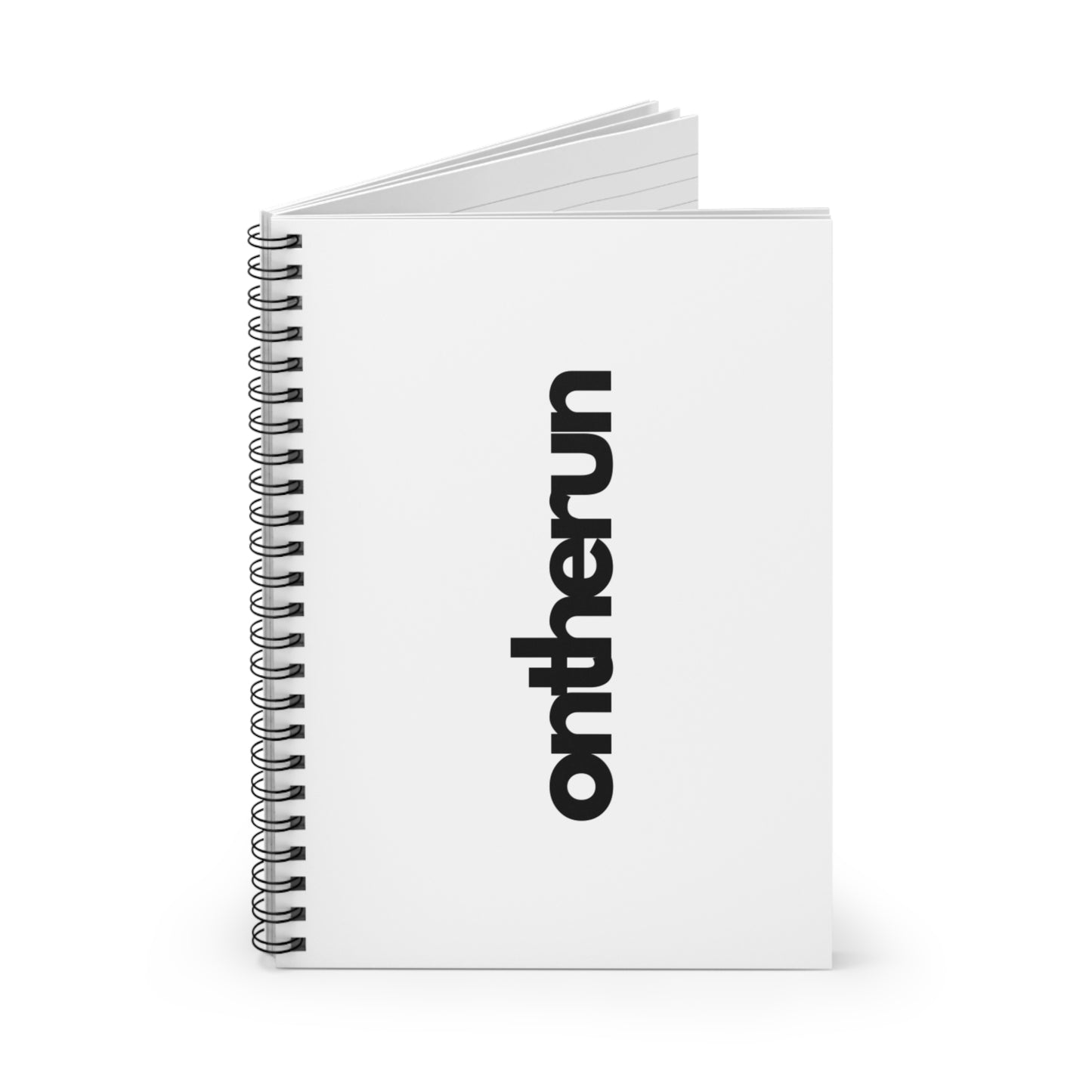 ontherun Spiral Notebook - Ruled Line / Notebook for Runners