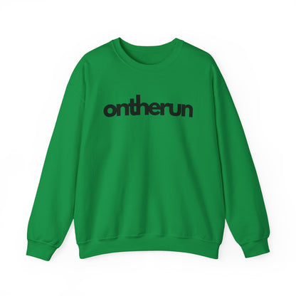 ontherun Unisex Heavy Blend Crewneck Sweatshirt / Running Sweatshirt