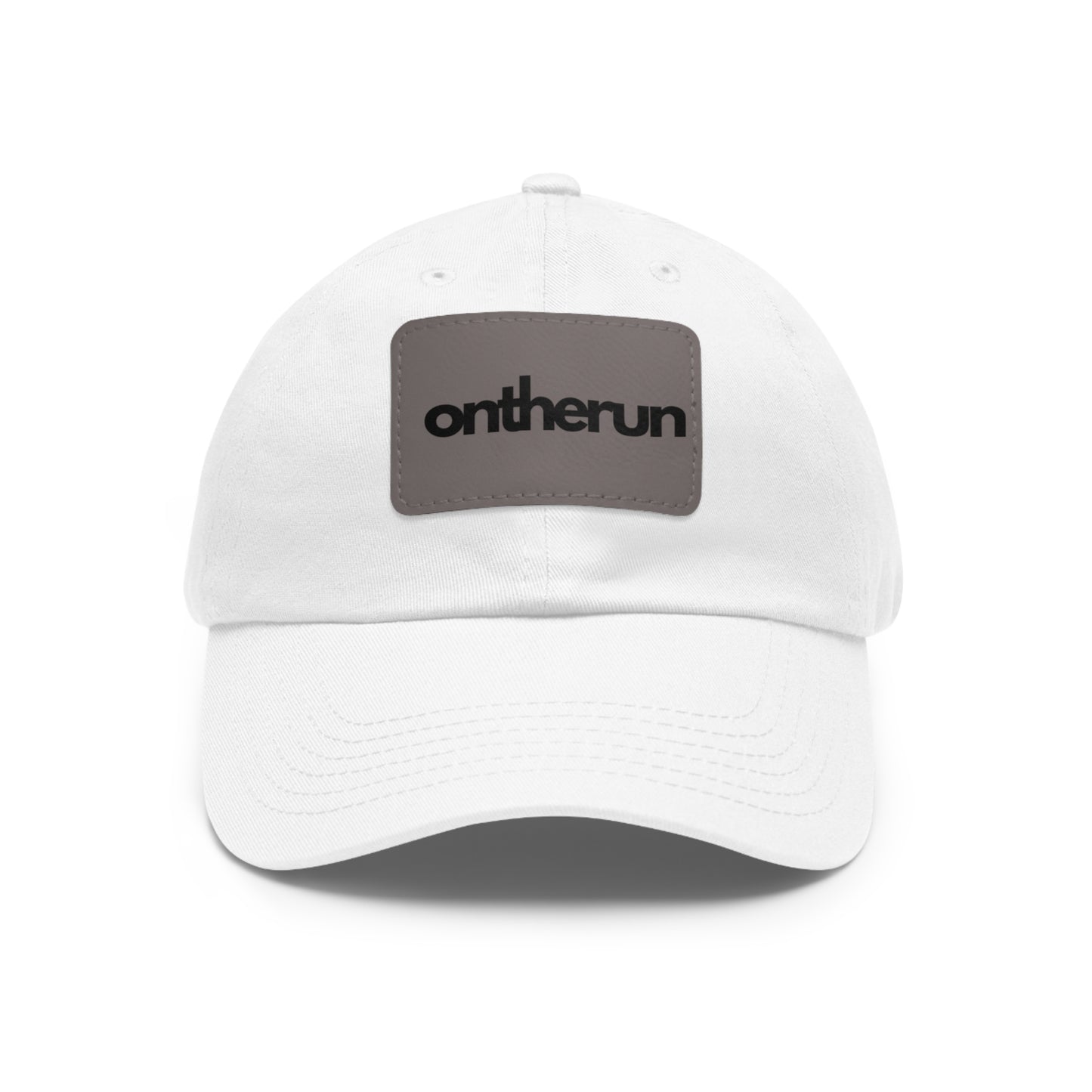 ontherun Hat with Leather Patch (Rectangle) / ontherun Hat