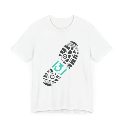 13.1 Footprint T-Shirt / Half Marathon Running T-Shirt