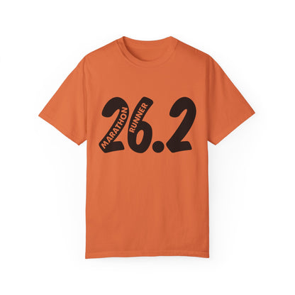 26.2 Unisex Garment-Dyed T-Shirt / Running T-Shirt