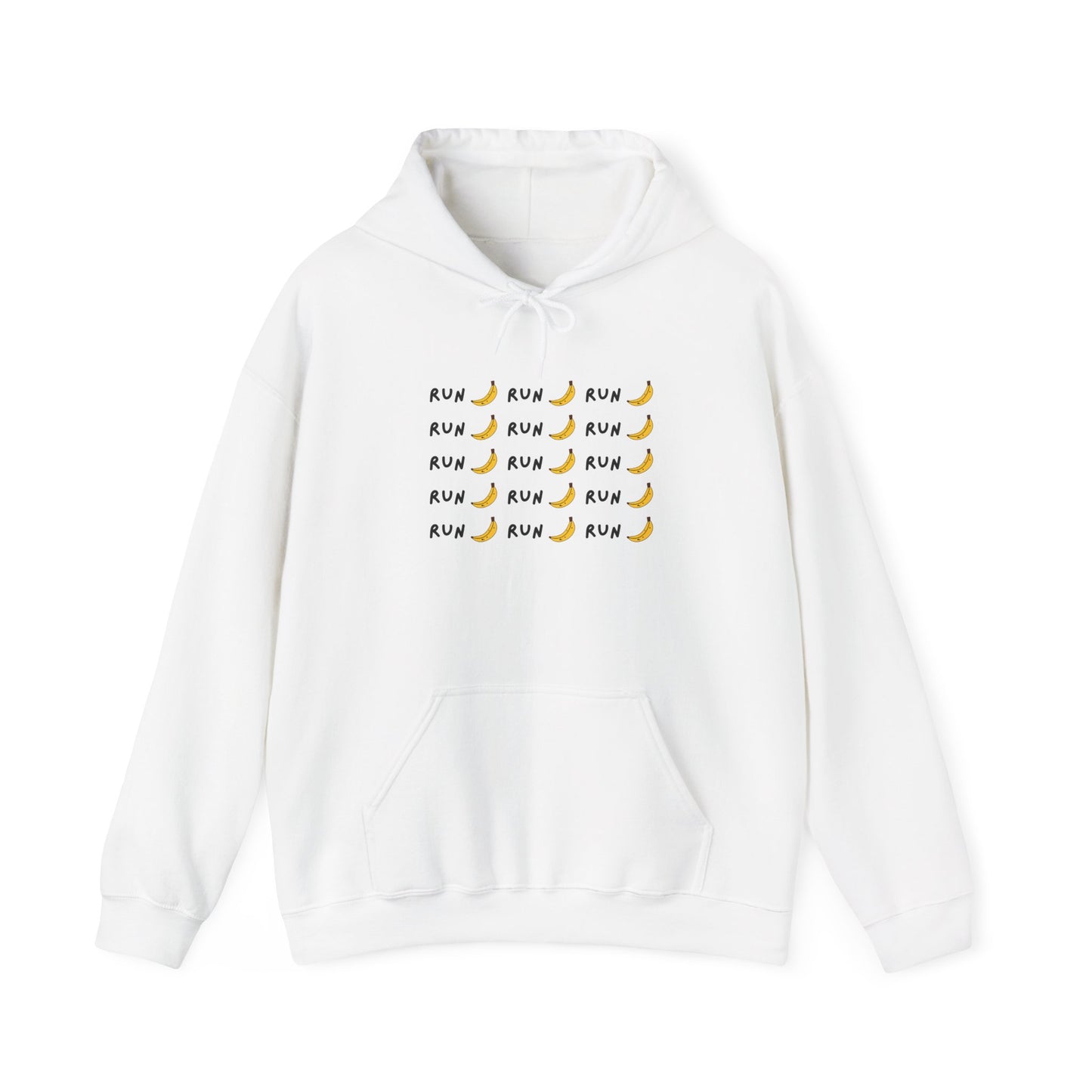 Run Banana Hoodie / Motivational Running Hoodie