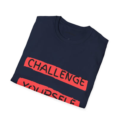 Challenge Yoursel Unisex Softstyle T-Shirt / Running T-Shirt