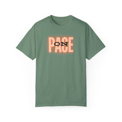 On Pace Unisex Garment-Dyed T-Shirt / Running T-Shirt