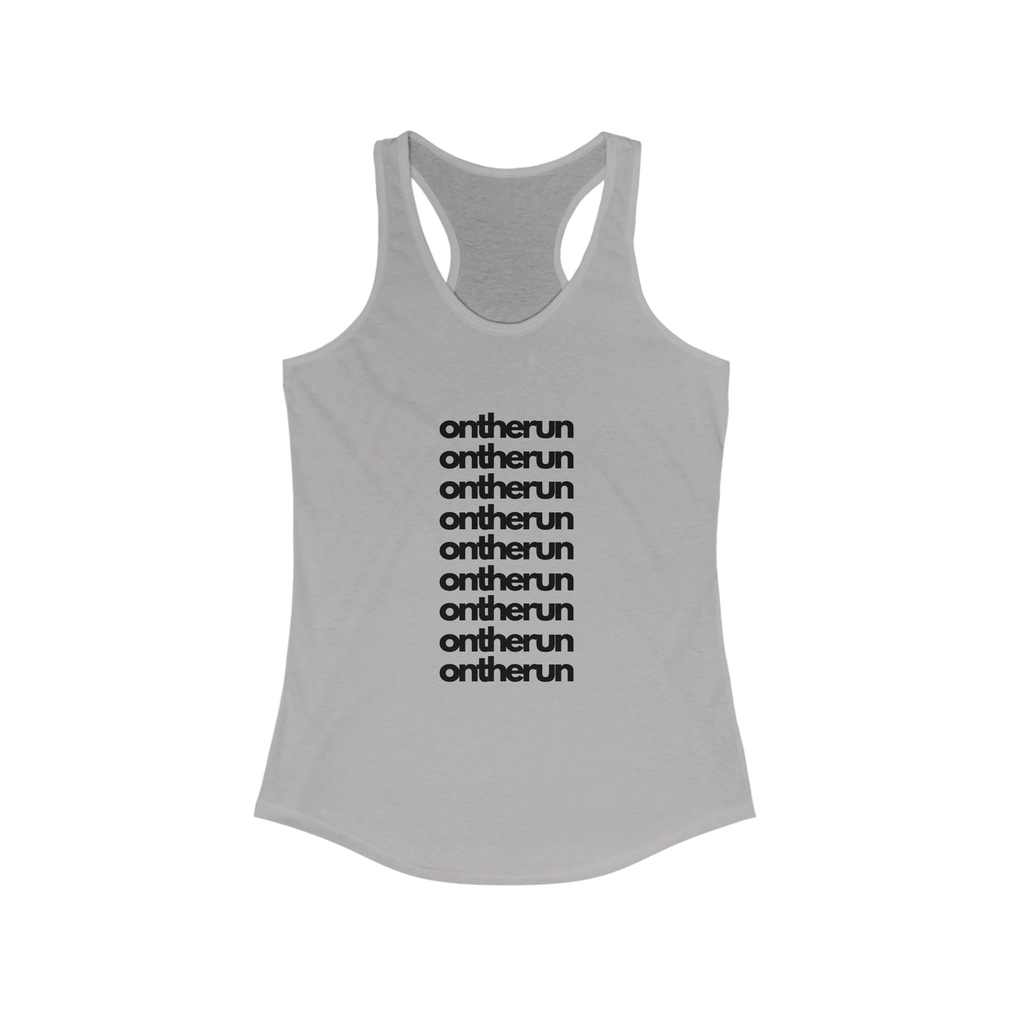 ontherun Women's Racerback Tank / Running Racerback Tank for Women