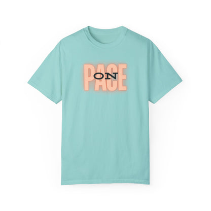 On Pace Unisex Garment-Dyed T-Shirt / Running T-Shirt