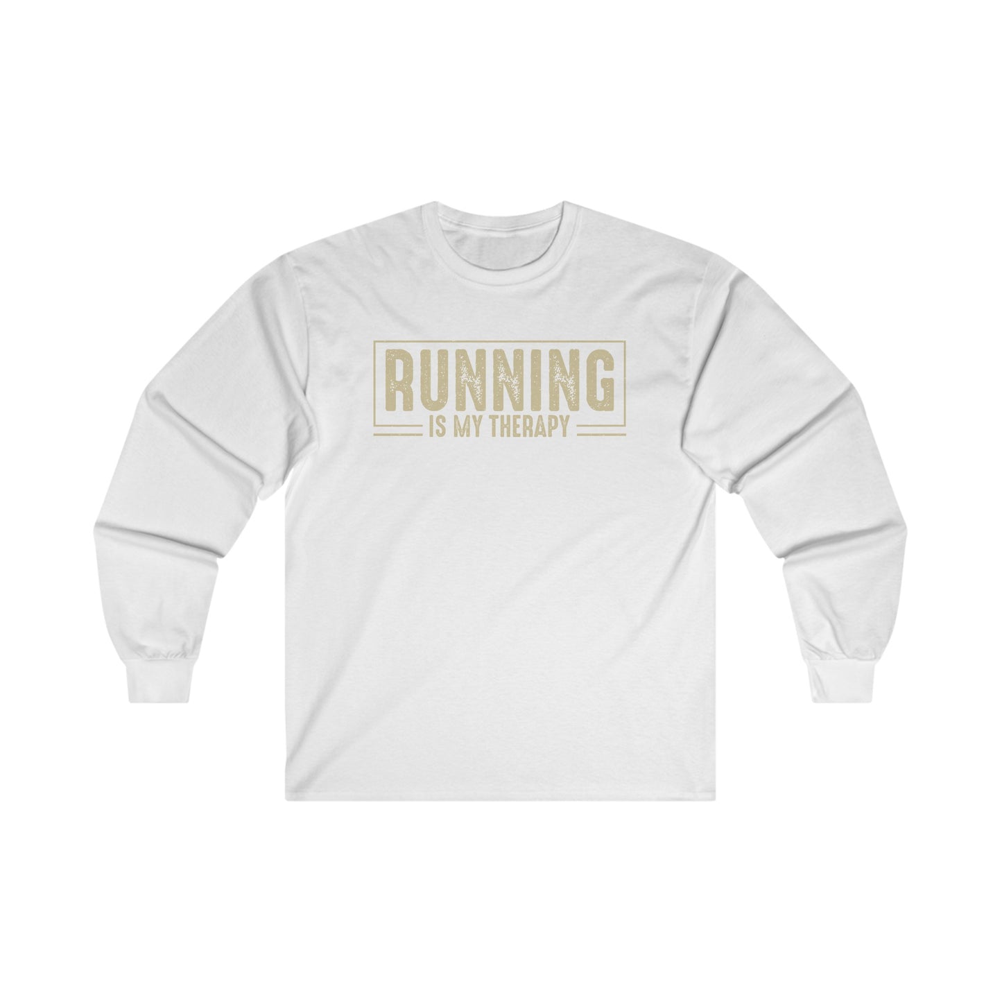 Running is My Therapy Long Sleeve T-Shirt / Running Long Sleeve T-Shirt