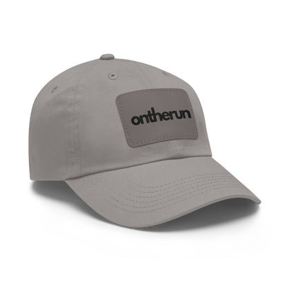 ontherun Hat with Leather Patch (Rectangle) / ontherun Hat