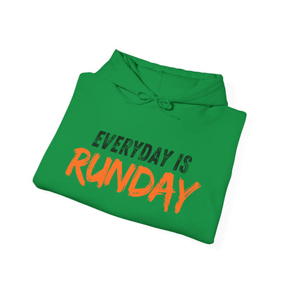 Everyday is Runday Unisex Heavy Blend Hooded Sweatshirt / Running Hoodie