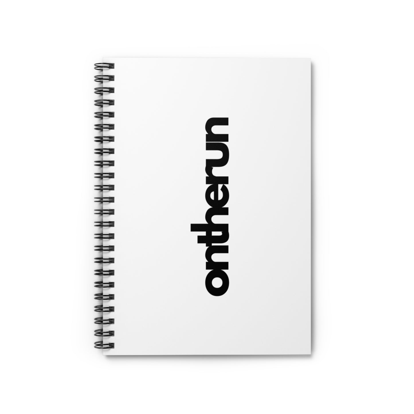 ontherun Spiral Notebook - Ruled Line / Notebook for Runners