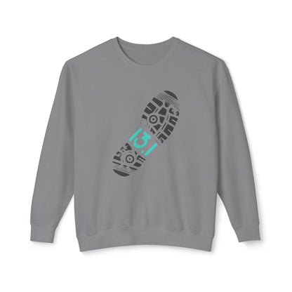 13.1 Unisex Lightweight Crewneck Sweatshirt / Half Marathon Lightweight Sweatshirt