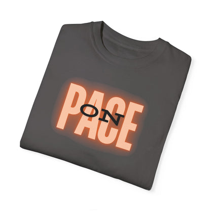 On Pace Unisex Garment-Dyed T-Shirt / Running T-Shirt