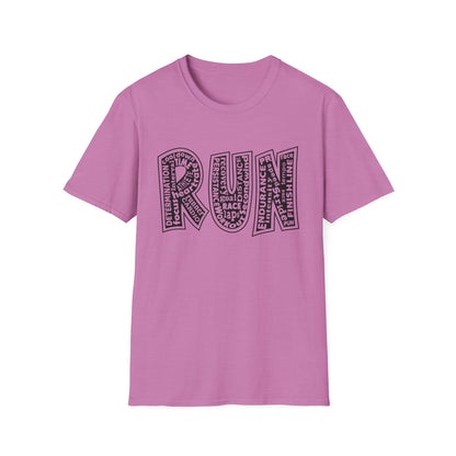 RUN Unisex Softstyle T-Shirt / Unisex Running T-Shirt