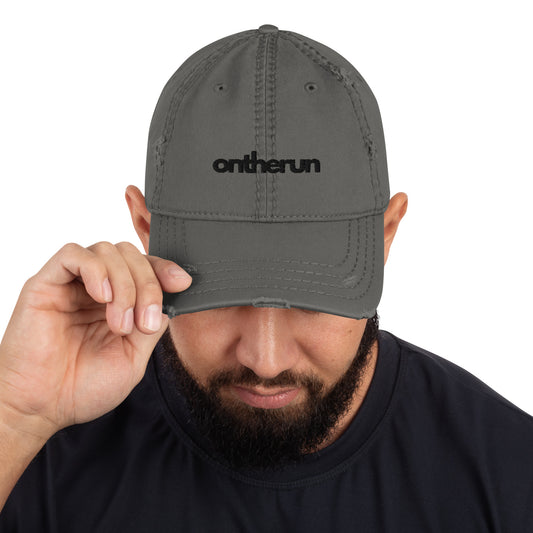 ontherun Distressed Hat / ontherun Running Hat