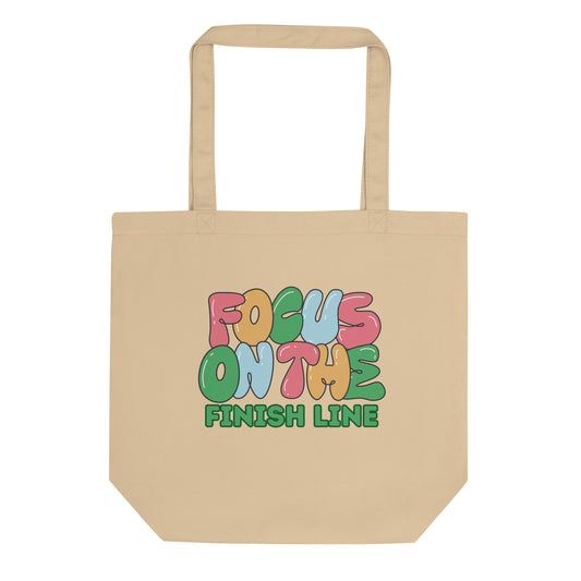 Focus on the Finish Line Eco Tote Bag