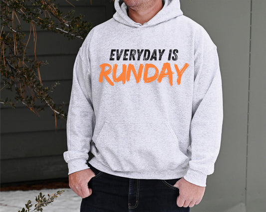 Everyday is Runday Unisex Heavy Blend Hooded Sweatshirt / Running Hoodie