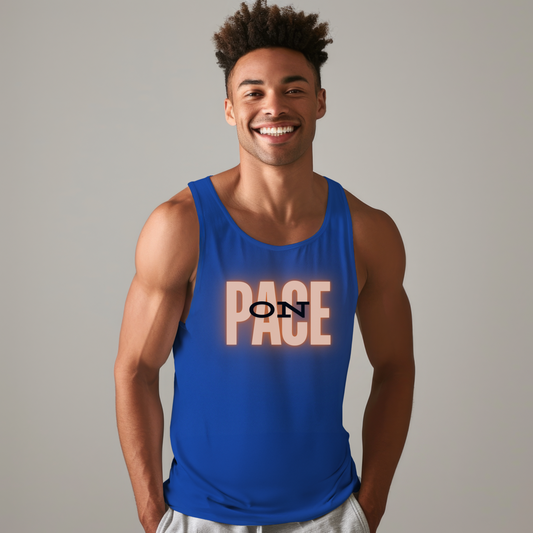 On Pace Unisex Jersey Tank / Unisex Running Tank