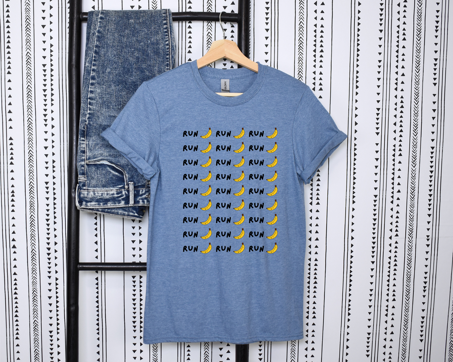 Run Banana Unisex Softstyle T-Shirt / Running T-Shirt