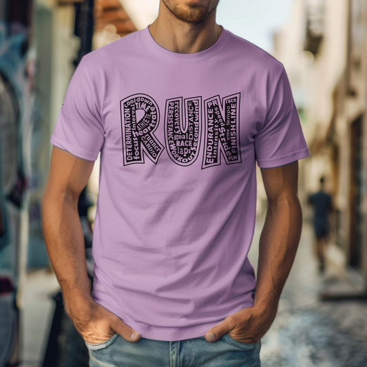 RUN Unisex Softstyle T-Shirt / Unisex Running T-Shirt